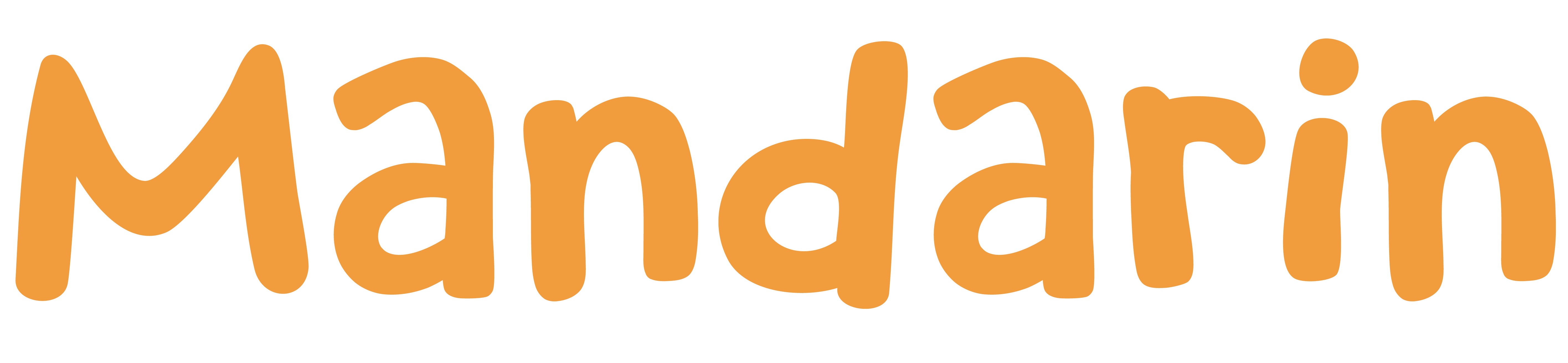 Mandarin Text Logo
